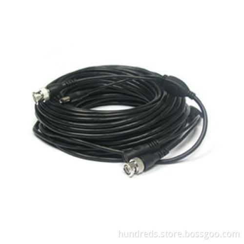 CCTV Cable with BNC and DC Connector, Available in 15/20/30/50m Length